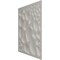 Ekena Millwork 19 5/8in. W x 19 5/8in. H Shale EnduraWall Decorative 3D Wall Panel Covers 2.67 Sq. Ft. WP20X20SLBAL - alternate 2